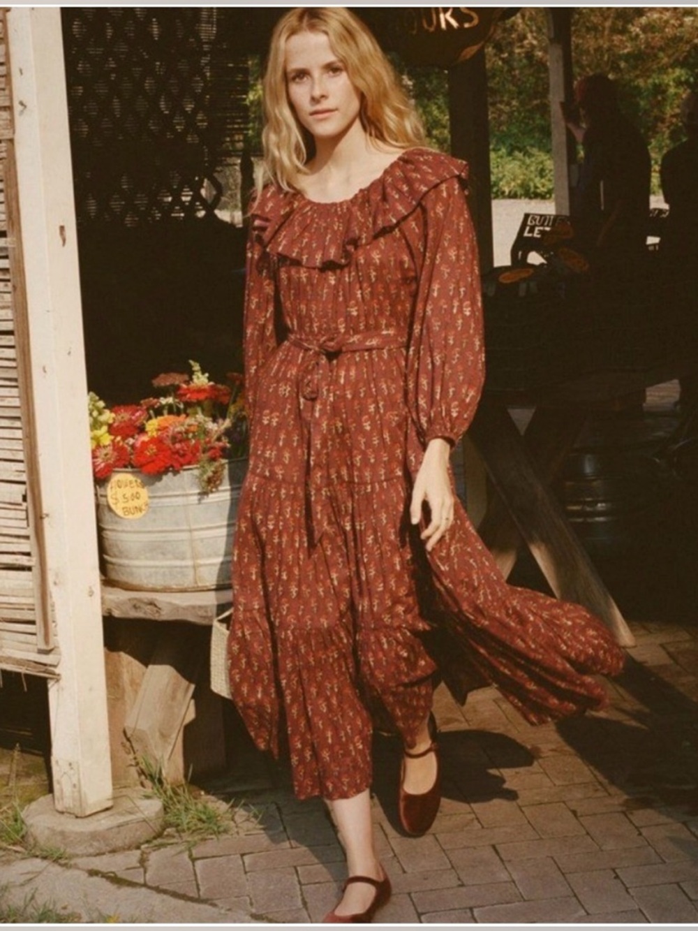Doen Plumeria Maxi Dress